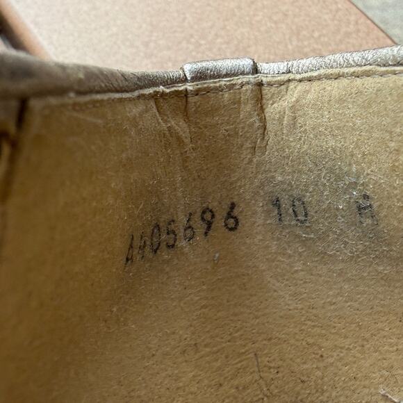 Stuart Weitzman Metallic Women's Shoes Gold 10 M - Picture 7 of 8